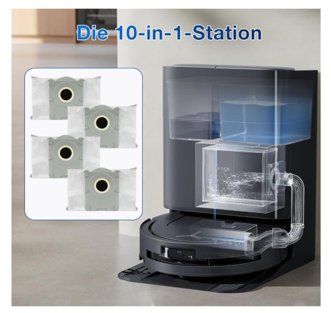 Zestawy akcesoriów do Ecovacs Deebot X9 pro Omni/X9 pro Robot Vacuum