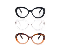 1,5+ Okulary do czytania KoKoBin 3szt retro filtr światła niebieskiego