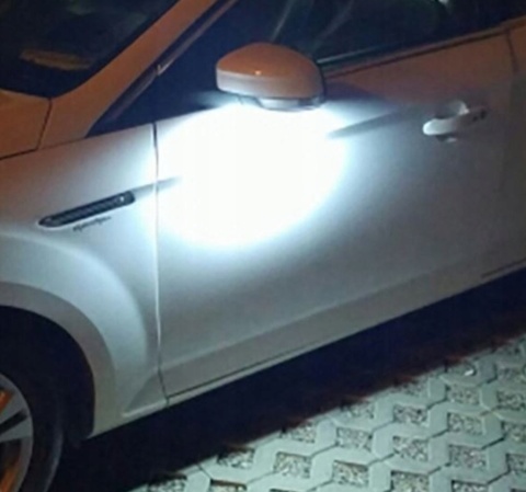 2x Lampki LED pod lusterka Ford Kuga 2008–2012 CANBUS komplet