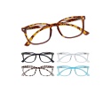 5 szt Okulary 2,5+ do czytania CCVOO filtr światła niebieskiego unisex