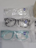 5 szt Okulary 2,5+ do czytania CCVOO filtr światła niebieskiego unisex