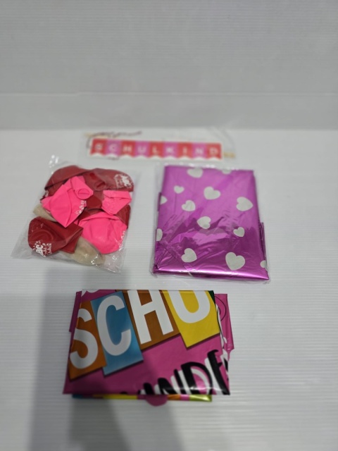 Dekoracja Schulkind balony zestaw na rozpoczęcie szkoły