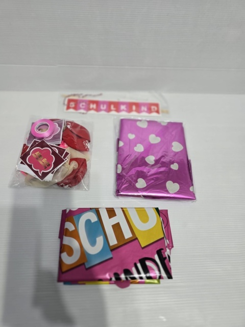 Dekoracja Schulkind balony zestaw na rozpoczęcie szkoły