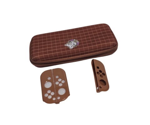 Etui na Nintendo Switch / Switch Lite brązowe pokrowiec
