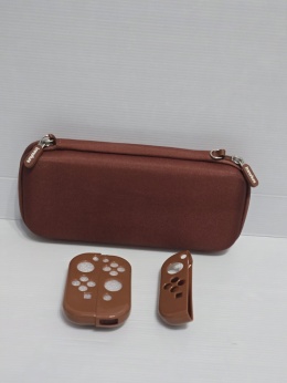 Etui na Nintendo Switch / Switch Lite brązowe pokrowiec