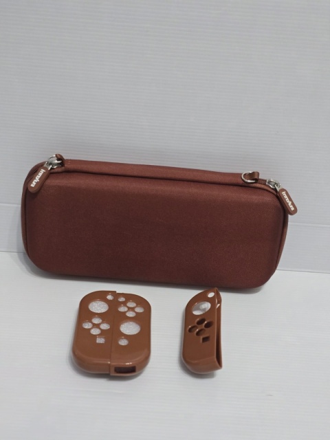 Etui na Nintendo Switch / Switch Lite brązowe pokrowiec