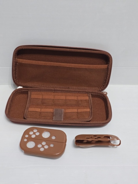 Etui na Nintendo Switch / Switch Lite brązowe pokrowiec