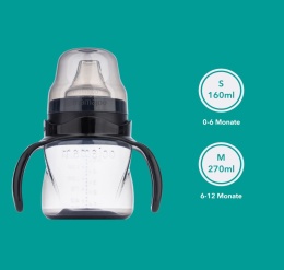 Kubek dla dzieci niemowląt Mamajoo 160ml antykolkowy szczelny 6m+