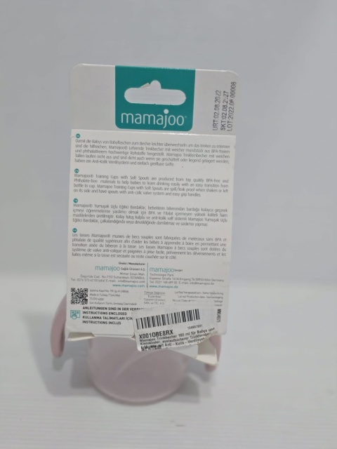 Kubek dla dzieci niemowląt Mamajoo 160ml antykolkowy szczelny 6m+