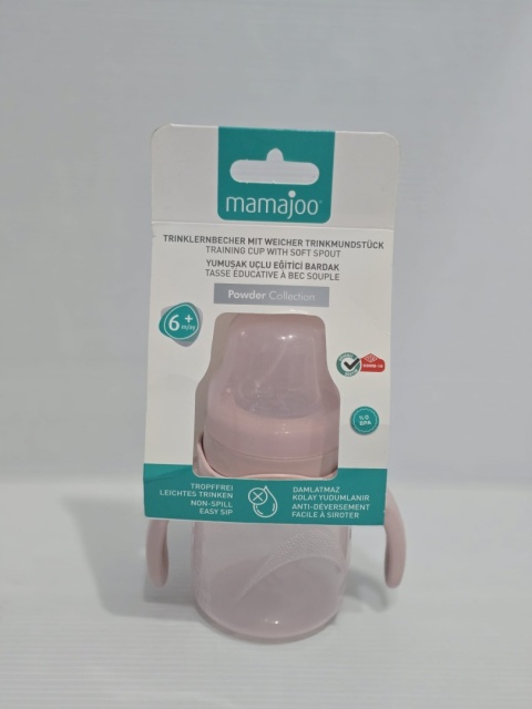 Kubek dla dzieci niemowląt Mamajoo 160ml antykolkowy szczelny 6m+