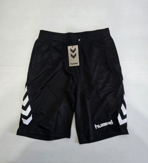 Męskie Spodenki sportowe Hummel M czarne treningowe szybkoschnące