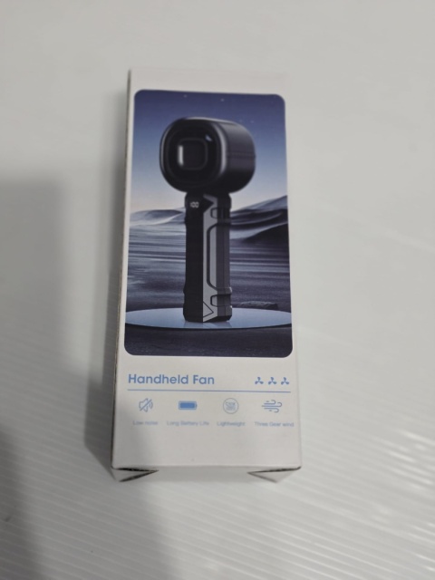 Mini wentylator ręczny USB 3000mAh wyświetlacz 3 prędkości