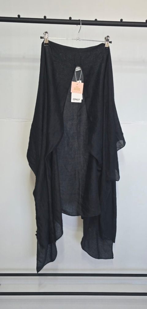 Narzutka Kardigan ONLY czarna plażowa L/XL lekka zwiewna pareo