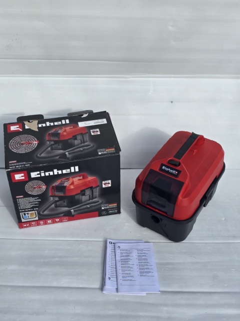 Odkurzacz EINHELL TE-VC 18/10 Li nowy uszkodzony na części 18V