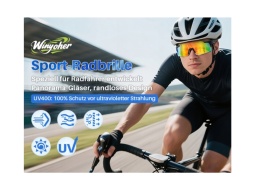 Okulary rowerowe Winyoher polaryzacyjne UV400 sportowe zestaw