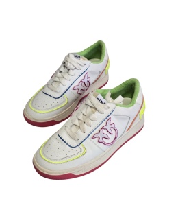 PINKO Sneakersy Damskie 36 Skórzane Kolorowe Streetwear