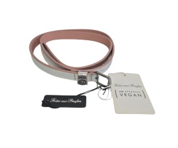 Pasek damski Fritzi aus Preußen dwustronny vegan srebro róż