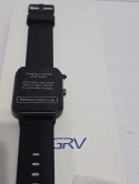 Smartwatch GRV czarny fitness zegarek sportowy iPhone Android