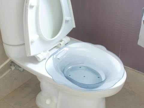 Wanna nasiadowa na toaletę 2,2L basen do higieny intymnej