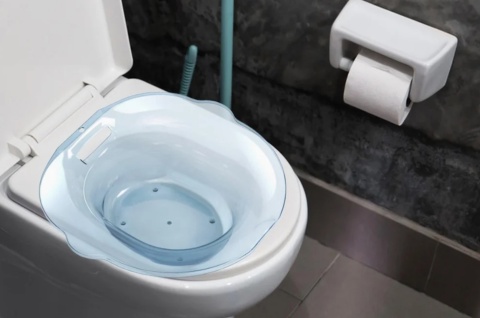 Wanna nasiadowa na toaletę 2,2L basen do higieny intymnej
