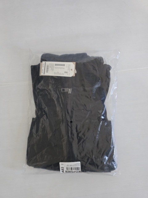 Welurowa bluza damska Rozmiar S TOM TAILOR czarna crop kaptur