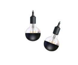 Żarówka Edisona LED gwint G80 8W 2700K średnica 125mm - 2szt.