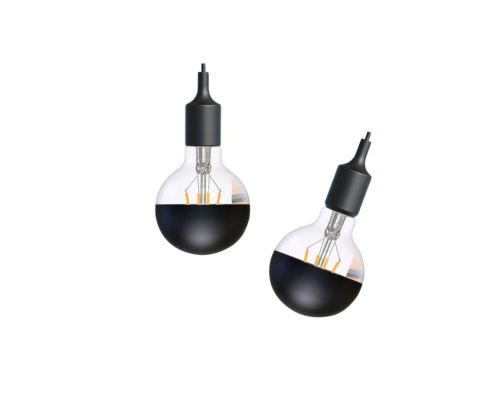 Żarówka Edisona LED gwint G80 8W 2700K średnica 125mm - 2szt.