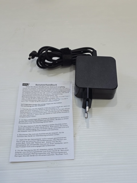 Zasilacz 19V 2.37A 45W uniwersalny do laptopa 100-240V